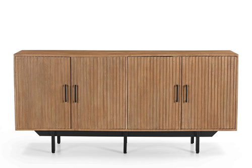 Giga Meubel Dressoir Jurre - Metaal/Mangohout - Naturel - 180cm - vtwonen shop