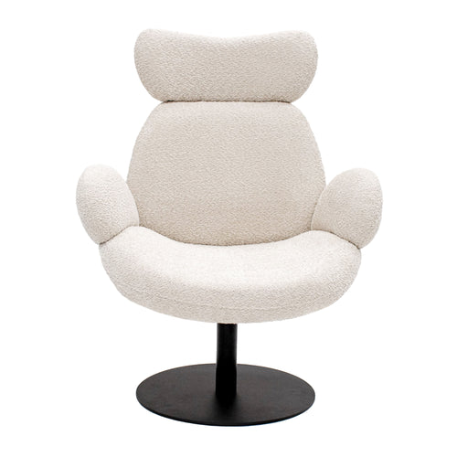 Kick draaifauteuil Lev - Crème