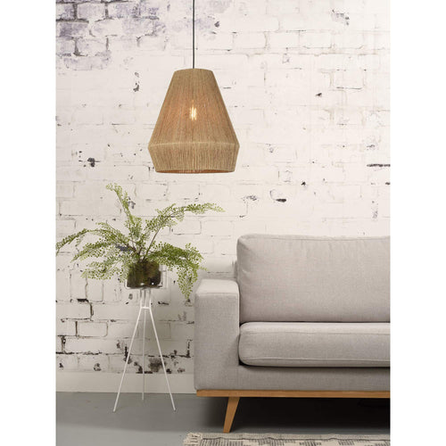 GOOD&MOJO hanglamp Iguazu - bruin - Ø40cm - vtwonen shop