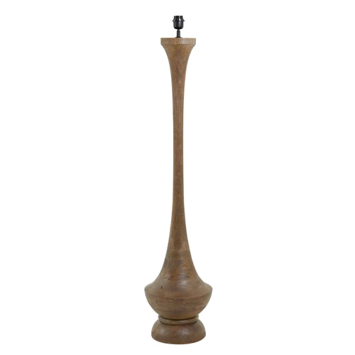 Light & Living vloerlamp Nicolo - bruin - Ø30cm
