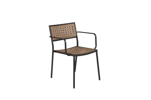 Rebellenclub Tuinstoel Clove - Set van 4 - Naturel Rattan - vtwonen shop