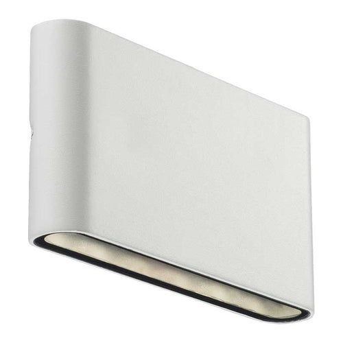 Nordlux Kinver Wandlamp Buiten M - 2-lichts LED - 3000K - IP54 - Wit - vtwonen shop