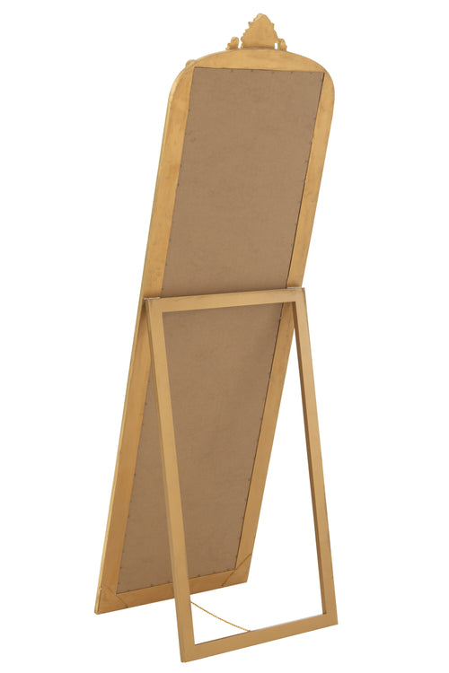 J-Line spiegel Emi - hout - goud