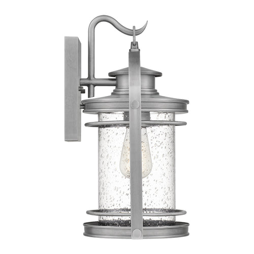 Elstead Quoizel Booker Outdoor Wandlantaarn Industrieel Aluminium, IP44