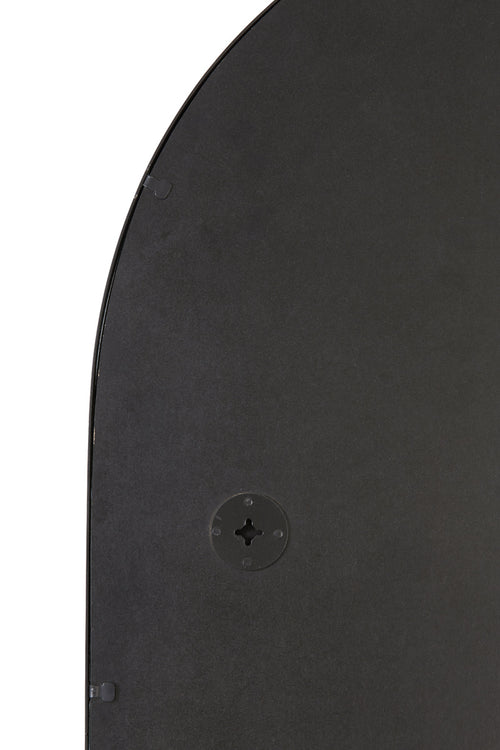 Light & Living spiegel  - zwart - 70x5x180 cm
