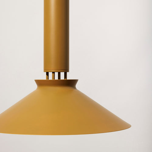 Hübsch hanger Coney - aluminium/ijzer - ø40xh42cm - vtwonen shop