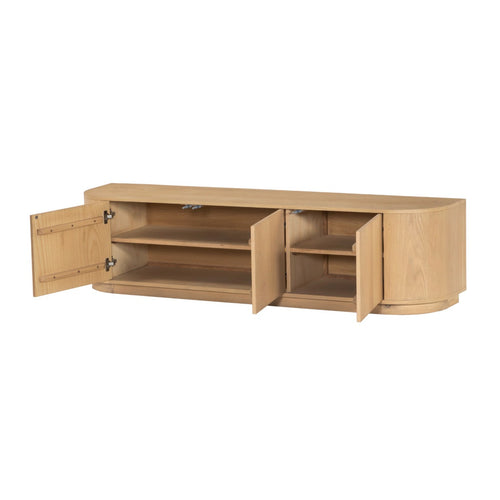 Livingfurn tv-meubel Novero - bruin - 40x180x45 - vtwonen shop