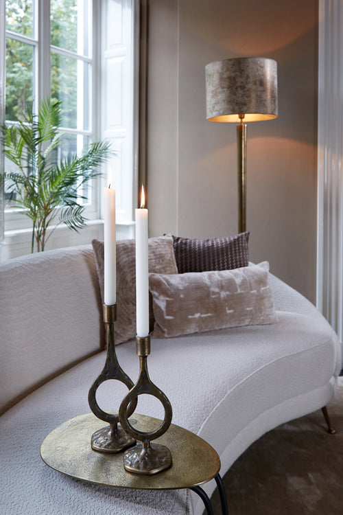 Light & Living lampenkap NOVITA - Ø40x30cm - wit