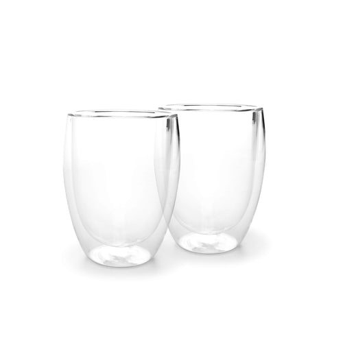 Ona - Beker 35cl dubbelwandig glas Vienna - Set van 2