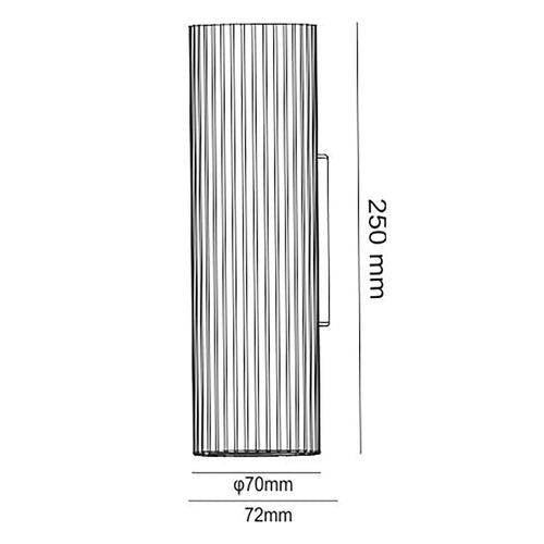 Artdelight wandlamp Brest - 2 lichts - 7  x 25   cm - wit - vtwonen shop