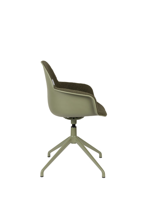 Zuiver Albert Kuip Swivel Eetkamerstoelen Groen - Set van 2 - vtwonen shop