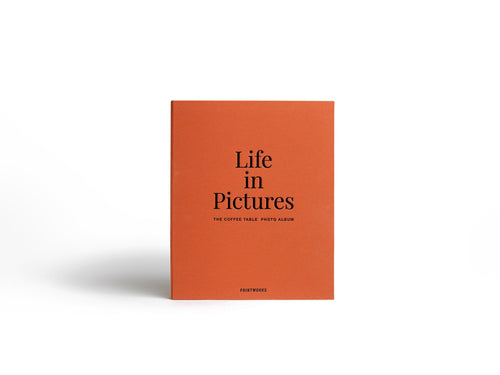 Printworks Fotoalbum L - Life In Pictures - Oranje
