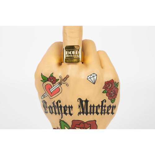 Bold Monkey Fother Mucker Bijzettafel Liefde - Beige