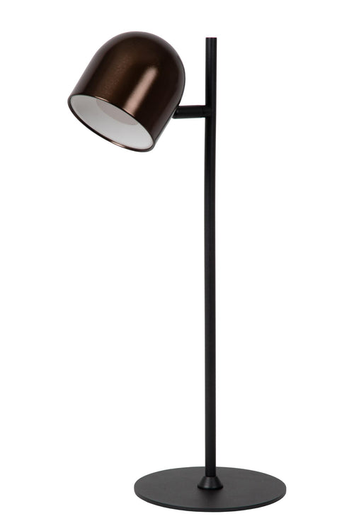 Lucide bureaulamp SKANSKA RECH - Geïntegreerde LED - Koffie