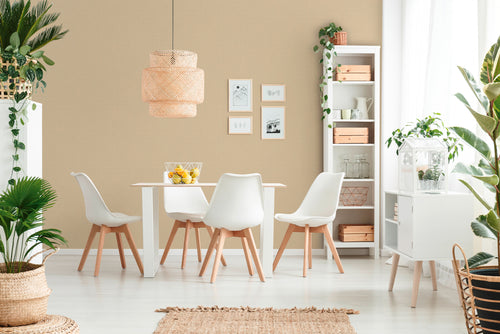 Livingwalls behang effen beige - 53 cm x 10.05 m - AS-353160