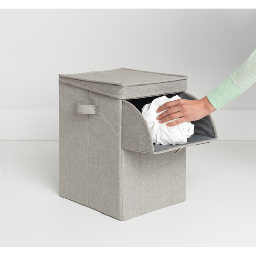 Brabantia Wasbox stapelbaar, 35 liter - Grey