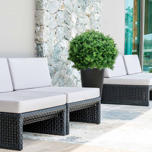 Maxifleur Buxus bol deluxe kunstplant 80cm - UV bestendig