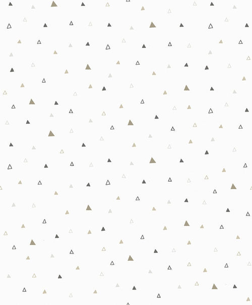 Masureel behang geometrische vormen wit - 53 cm x 10.05 m - 631876