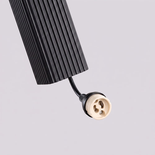Sollux Lighting Hanglamp RAYO 3L zwart - 45x6x98cm