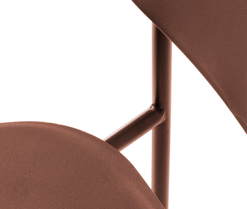 Rebellenclub Eetkamerstoel Strom - Set van 4 - Terracotta - vtwonen shop