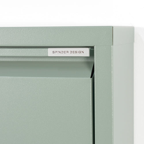 Spinder Design schoenenkast Billy 2 - Dusty Green - 12 paar schoenen - vtwonen shop