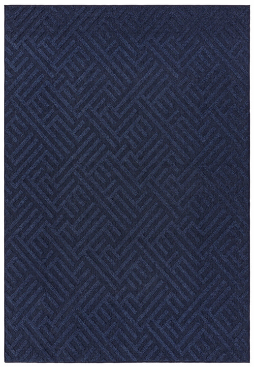 Vloerkleed Easy Living Antibes AN05 Blue Linear 160x230 cm - vtwonen shop