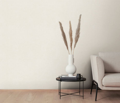 Erismann behang linnenstructuur beige - 53 cm x 10.05 m - 661433 - vtwonen shop