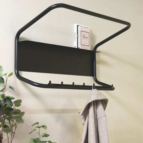 Spinder Design kapstok Flux - Zwart - 7 haken - vtwonen shop