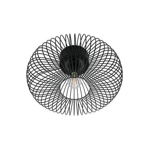 Nordlux Beroni | Plafondlamp | E27 Fitting | Zwart - vtwonen shop