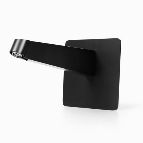 LOMAZOO inbouwdoucheset Caesar - met thermostaatkraan & ronde handdouche - mat zwart - 30 cm