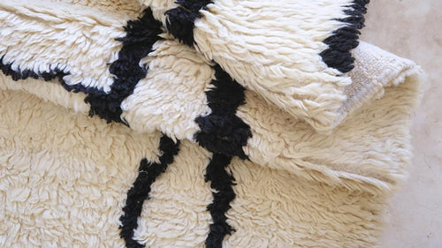 AFK Living vloerkleed Berber - handgemaakt - Wol - 234 x 333 cm