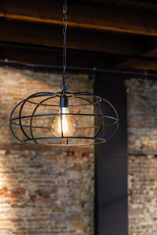 Light & Living hanglamp Imelda - 53x53x28 - zwart - vtwonen shop