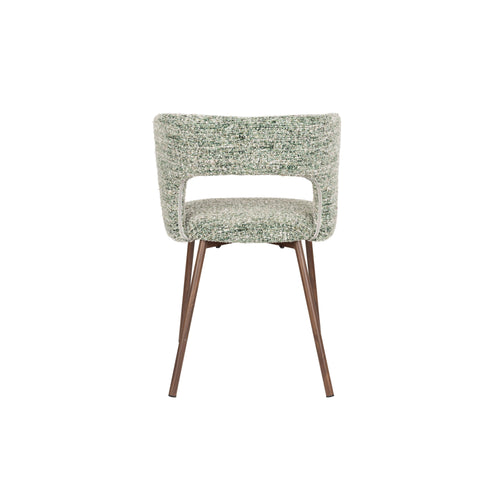 Housecraft Living Chelsea Eetkamerstoelen Groen - Set van 2