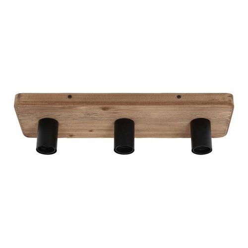 Freelight plafondlamp Lenero - 3 lichts - 50  x 9.5   cm - zwart