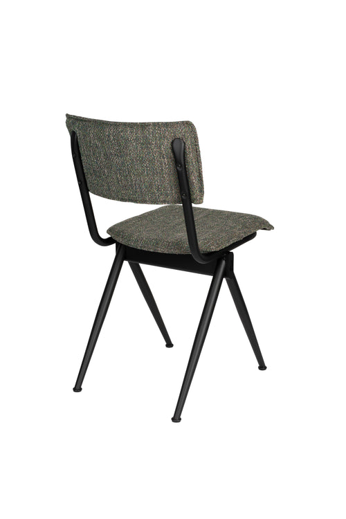 Dutchbone New Willow Eetkamerstoelen Forest Green - Set van 2 - vtwonen shop