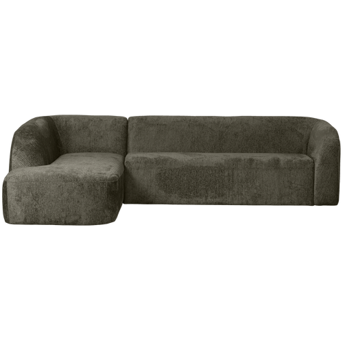 BePureHome hoekbank links Sloping - Velvet - Frost - 77x274x225/87 - vtwonen shop