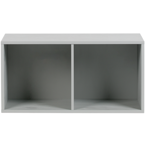 vtwonen case two open Lower - Grenen - Betongrijs - 41x81x35 - vtwonen shop