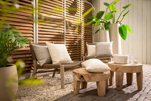 Dutch Decor Kussenhoes Augusta - 30x50 cm - waterafstotend en uv-bestendig - vtwonen shop