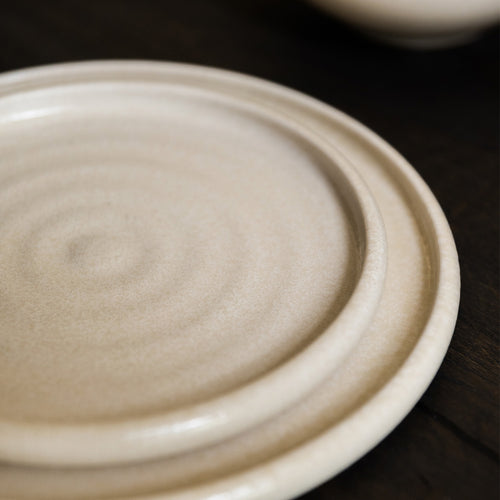 S|P Collection - Plat bord 20,5xH2cm beige Mochi - Set van 4