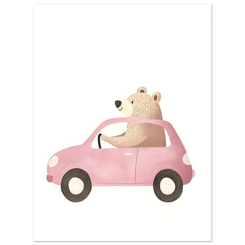 Artfulprints  Avontuur op wielen   poster 30x40 cm - vtwonen shop