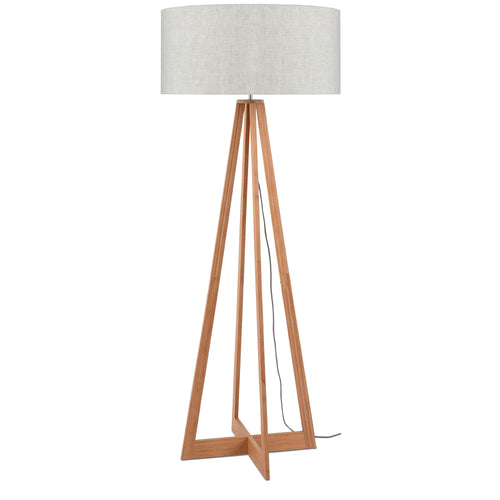 GOOD&MOJO vloerlamp Everest - bruin - Ø60cm - vtwonen shop