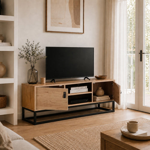 Calicosy - TV-meubel met 2 deuren - JILL - 39x120x48 cm