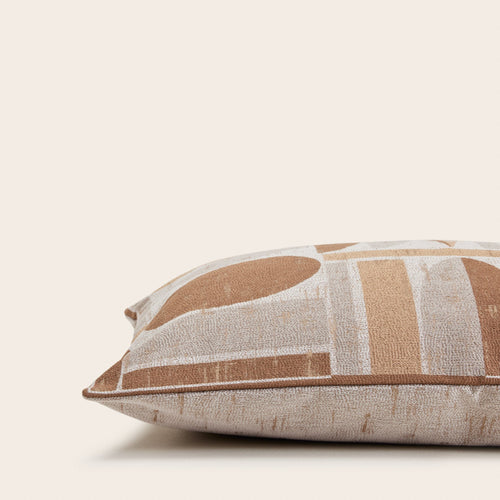 Madura Kussenovertrek Anoki beige en bruin 40x60 cm
