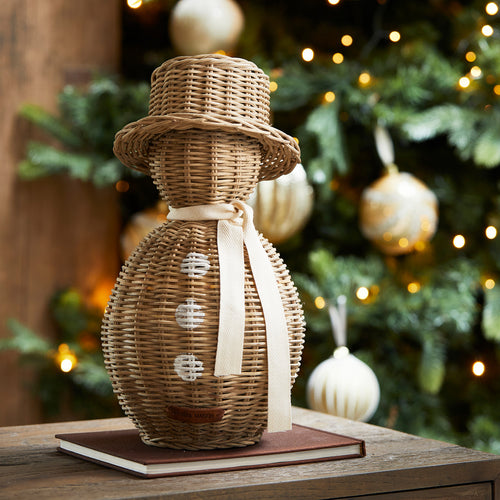 Rivièra Maison Rustic Rattan Snowman L - Rattan Pitriet - Naturel - vtwonen shop