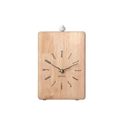 Karlsson wandklok Rama Cuckoo - bruin - 6x14x20cm