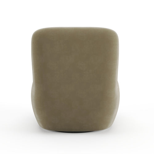 Sia Home - Fauteuil JENA - Fluweel - Beige - 64cm - vtwonen shop