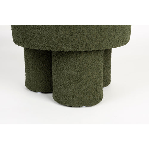 Housecraft Living Marcos Kruk/ Poef  Bouclé Groen - vtwonen shop