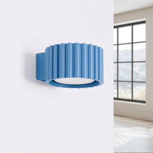 Sollux Lighting Wandlamp AURA azuur Gx53 - 10x12x6cm
