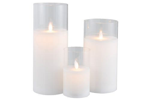 J-Line lamp Blinkend - glas - transparant - large - LED lichtjes - vtwonen shop