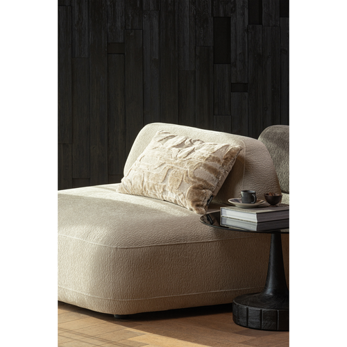 WOOOD bijzettafel Soya - Mango Hout/Glas - Zwart - 43x60x60 - vtwonen shop